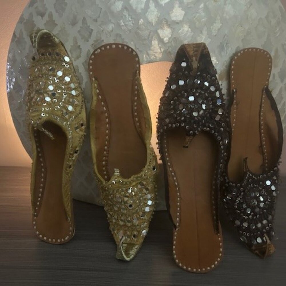Khussa or Aladdin-style slippers- from Dubai - unused